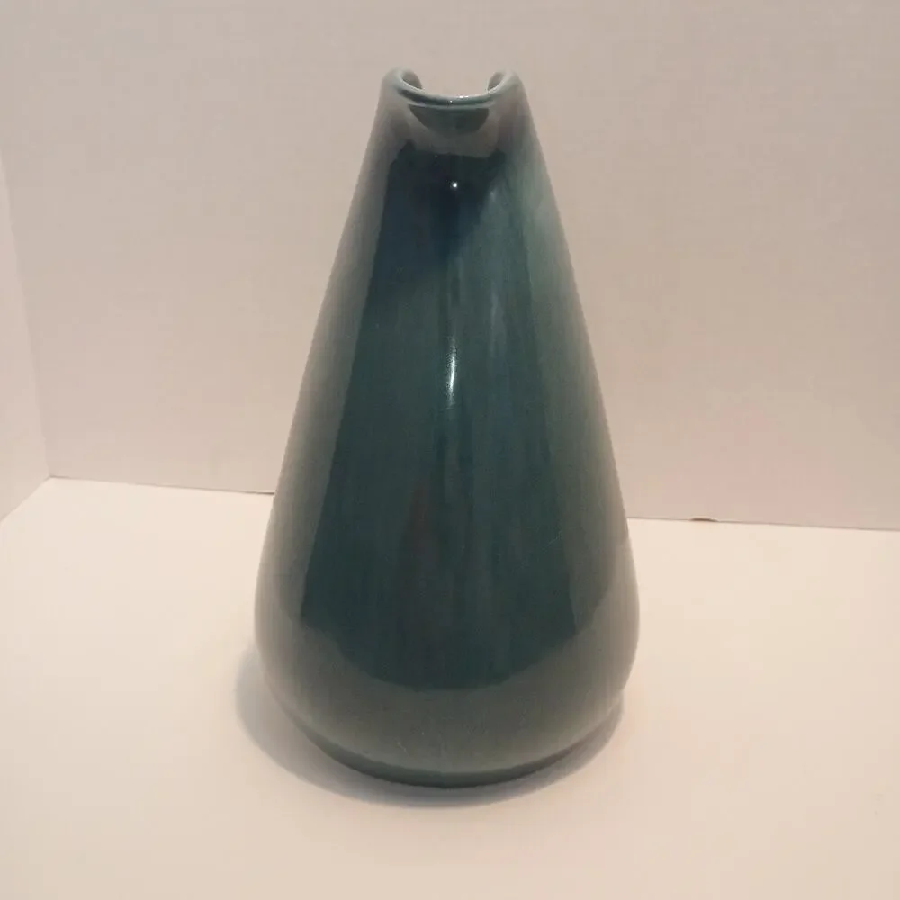 VTG Russel Wright Steubenville American MCM Water Pitcher Seafoam Blue 10.5